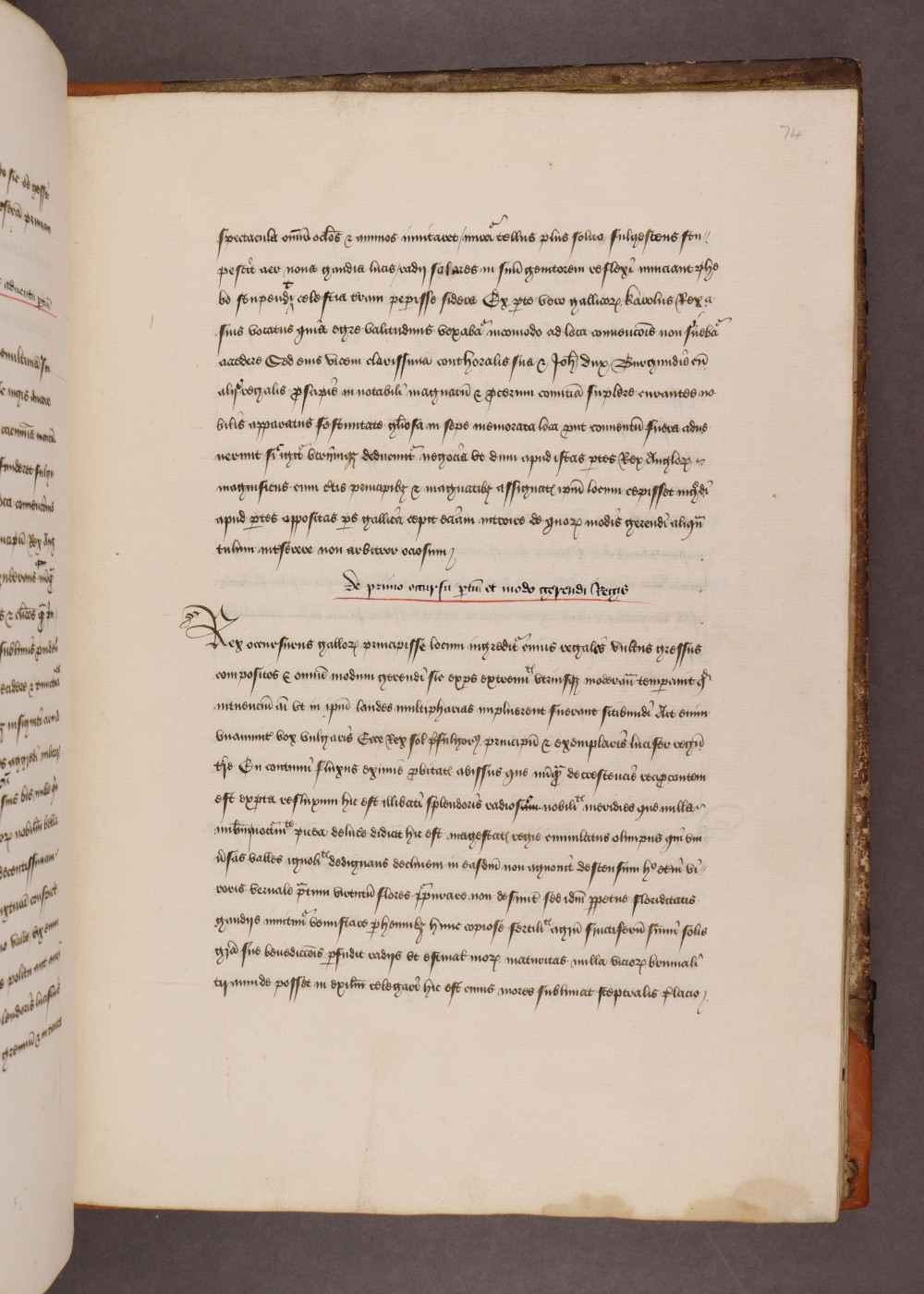 Folio 74  recto